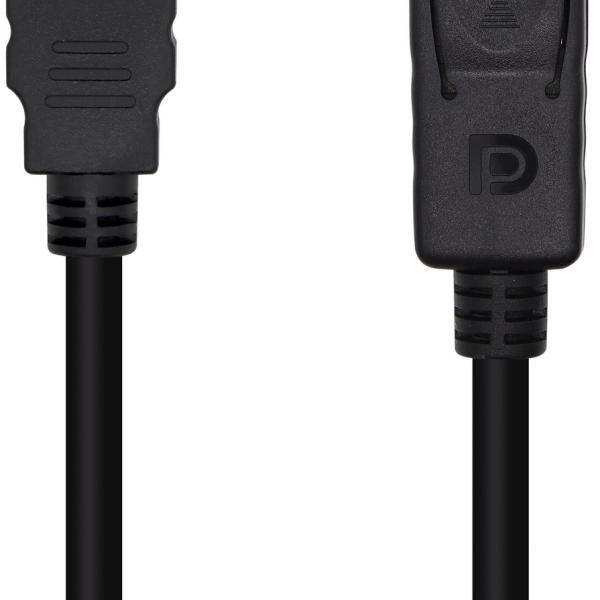 Cabo Conversor Displayport Macho - HDMI Macho (1 metro) - AISENS
