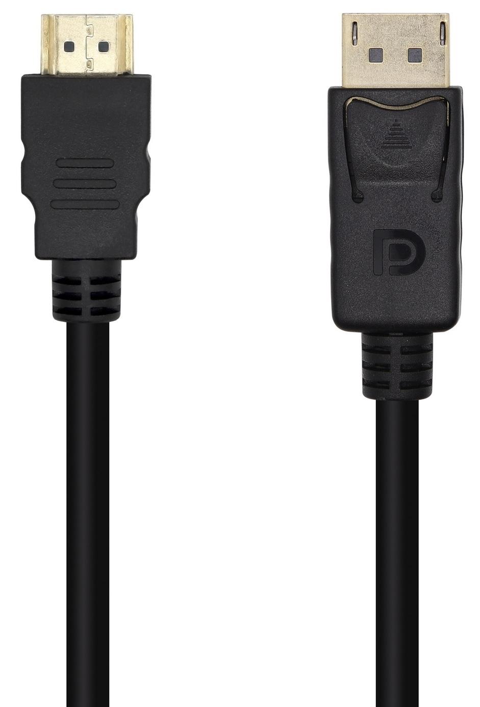 Cabo Conversor Displayport Macho - HDMI Macho (3 mts) - AISENS