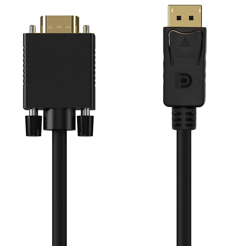 Cabo Conversor Displayport Macho - VGA (D - Sub) Macho (1 metro) - AISENS