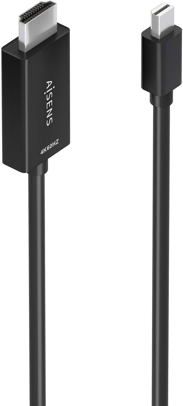 Cabo Conversor DisplayPort - HDMI Preto (1,5mts) - AISENS