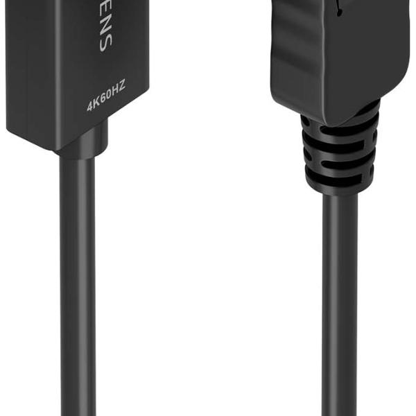 Cabo Conversor Displayport p/ HDMI 4K 60Hz Preto (1,5mts) - AISENS