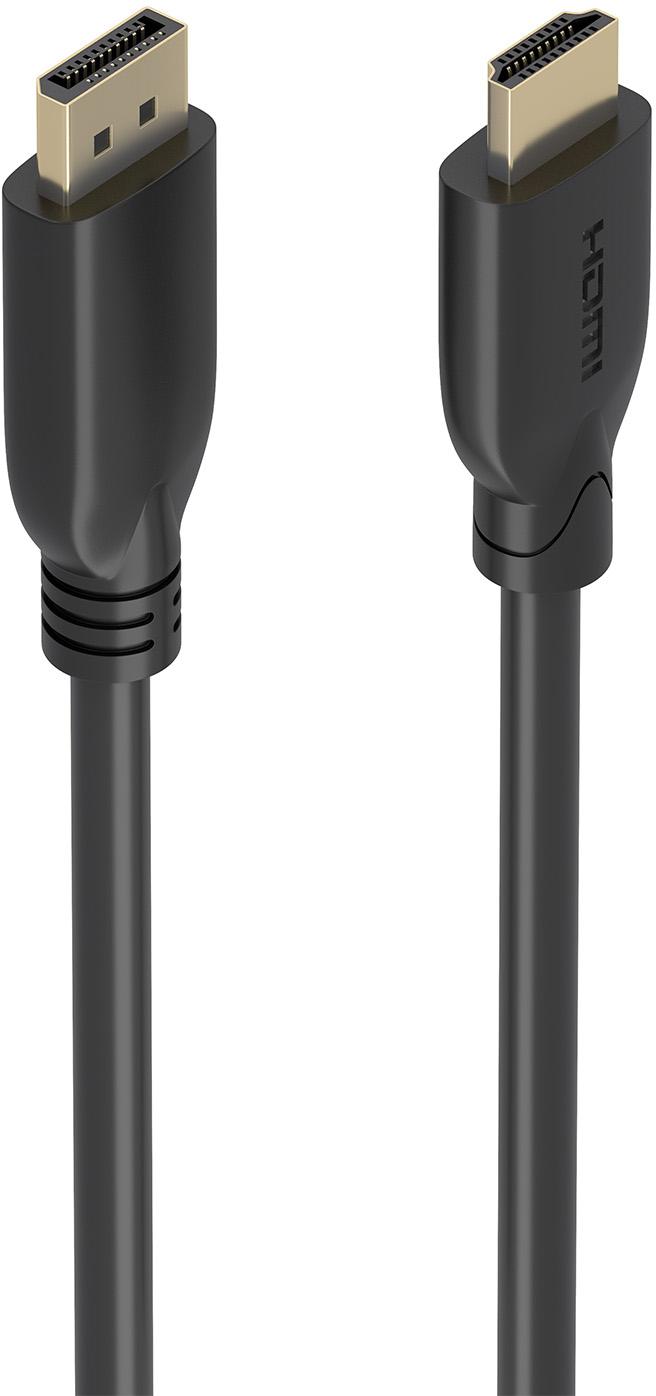 Cabo Conversor DisplayPort p/ HDMI 4K 60Hz Preto (7mts) - AISENS