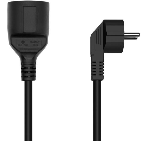 Extensão Elétrica Preto (2 metros) - AISENS