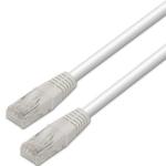 Cabo de Rede RJ45 Cat5e UTP Branco (1 metro) - AISENS