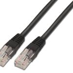 Cabo de Rede RJ45 Cat5e UTP Preto (50cm) - AISENS