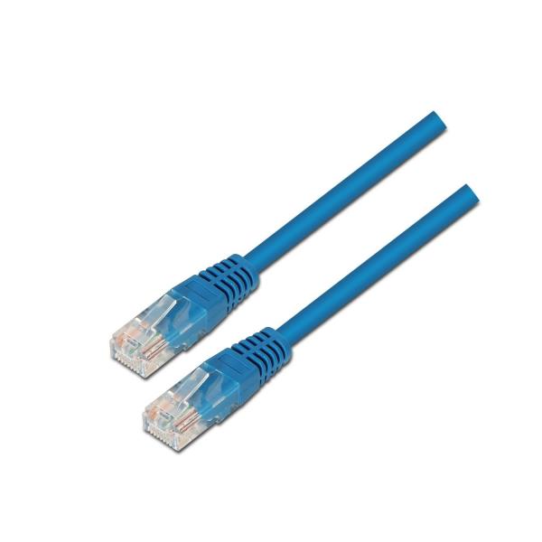 Cabo de Rede RJ45 Cat6 UTP Azul (50cm) - AISENS