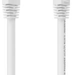 Cabo de Rede Cat.6 RJ45 UTP AWG26 CCA Branco (1,5mts) - AISENS