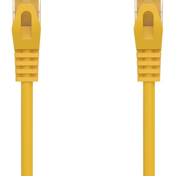 Cabo de Rede RJ45 Cat6a U/UTP (UTP) Amarelo (3 metros) - AISENS