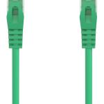 Cabo de Rede RJ45 Cat6a U/UTP (UTP) Verde (50 cm) - AISENS