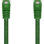 Cabo de Rede RJ45 Cat7 S/FTP Verde (50cm) - AISENS