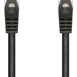 Cabo de Rede RJ45 Cat7 S/FTP Preto (2 mts) - AISENS