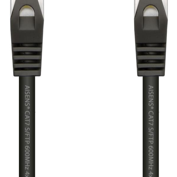 Cabo de Rede RJ45 Cat7 S/FTP Preto (2 mts) - AISENS