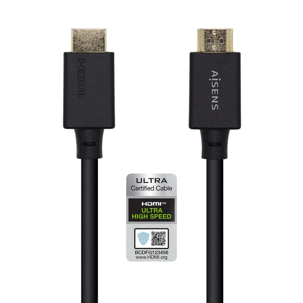 Cabo HDMI V2.1 Macho - Macho 8K 60Hz (1,5 mts) - AISENS