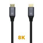 Cabo HDMI V2.1 Macho - Macho 8K 60Hz (2 mts) - AISENS