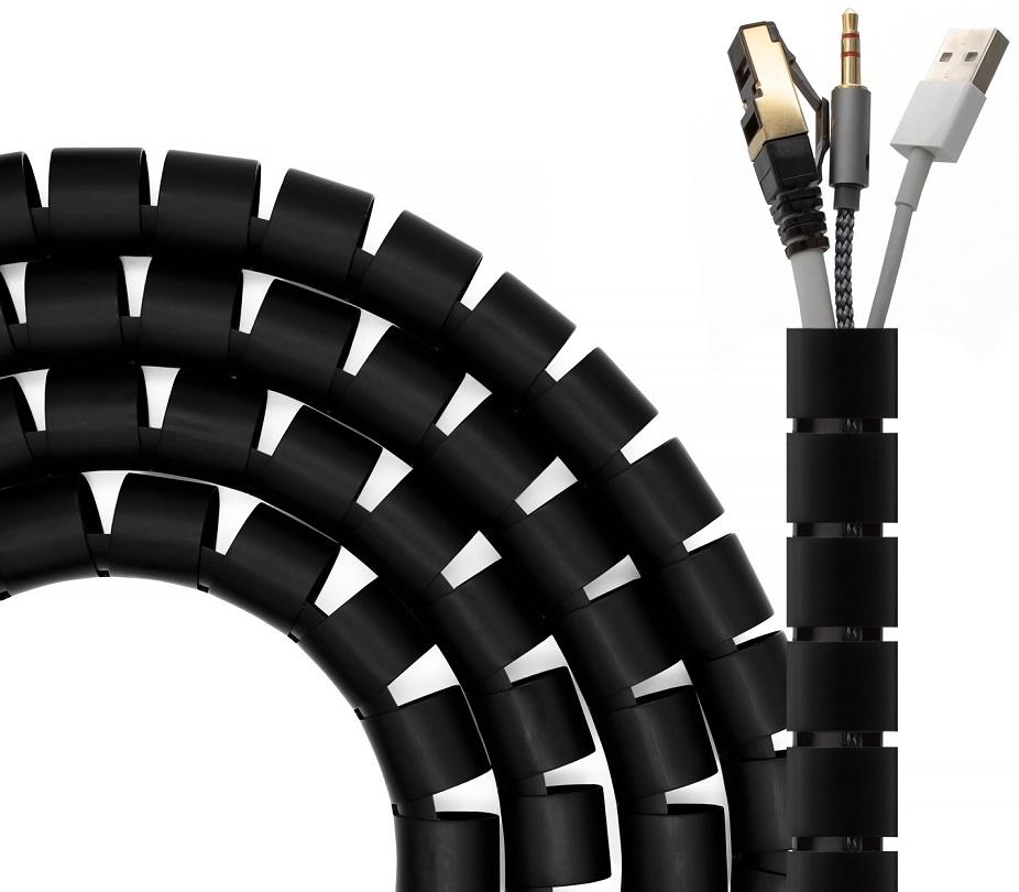 Organizador de Cabos Espiral 25mm (2 mts) - AISENS