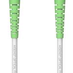Cabo Fibra Óptica G657A2 3.0 9/125 Branco (80 mts) - AISENS