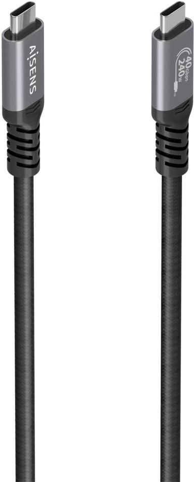Cabo USB - C Macho - Cabo USB - C Macho 8K@60HZ 5A 48V 240W (1.5 mts) - AISENS