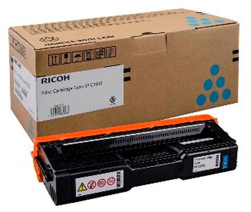 Ricoh 407544 1600páginas Ciano tóner e tinteiro a laser