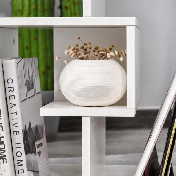 Mesa de Apoio mesa auxiliar para sala e quarto estante para arrumação 45x40x55 cm Branco