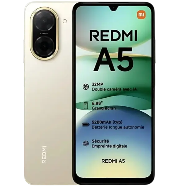 Smartphone Xiaomi Redmi A5 4G 6.88 4GB/128GB Dual SIM (Sandy Gold)
