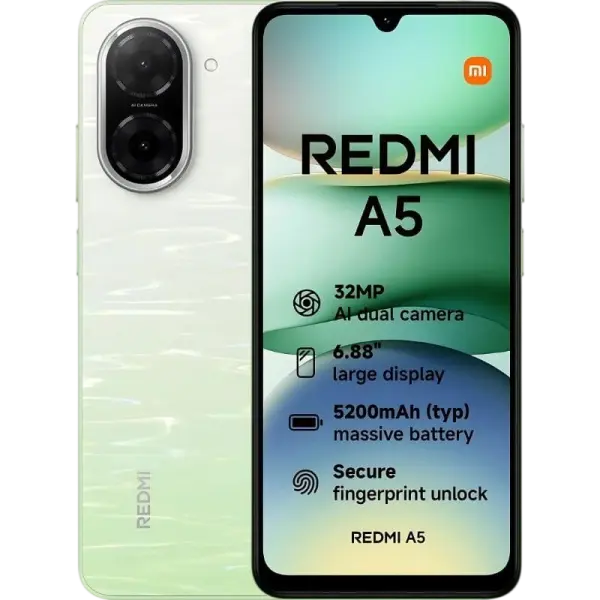 Smartphone Xiaomi Redmi A5 4G 6.88 4GB/128GB Dual SIM (Lake Green)