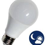 Lampada LED E27 A60 220V 9W Branco 4000K 806Lm c/ Sensor Crepuscular (Dia/Noite) - WELL