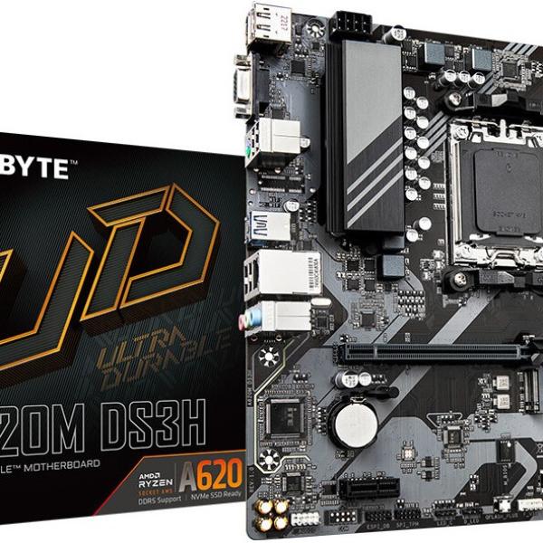 Motherboard Micro ATX A620M DS3H (Rev. 1.0) AMD A620 Socket AM5 - GIGABYTE