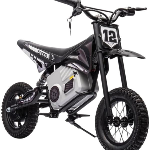 Moto Cross Elétrica A9901 (Preto)