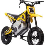 Moto Cross Elétrica A9901 (Amarelo)