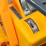 Trator sem Pedais para Crianças de 2 - 3 Anos com Pá Escavadora Espaço de Armazenamento Oculto Volante e Buzina 70x26x37cm Amarelo