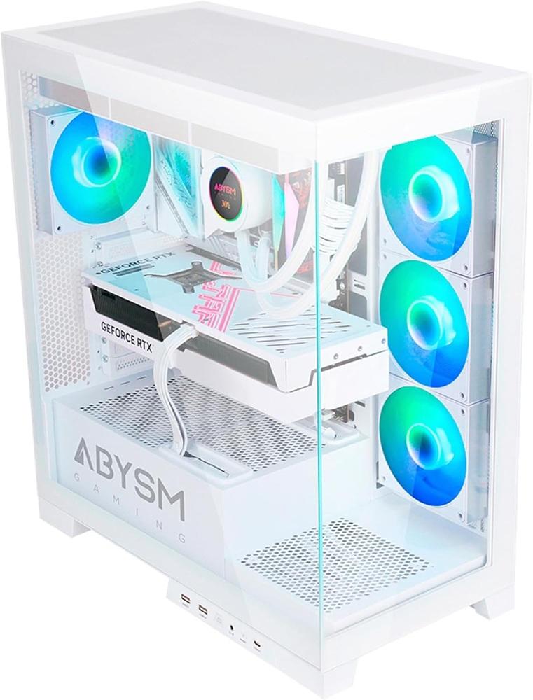 Caixa ATX Danube Sava H500 ARGB (Branco) - ABYSM