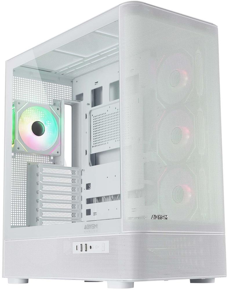 Caixa ATX Danube Sava H500 II Air Midi Tower (Branco) - ABYSM