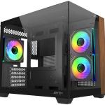 Caixa Micro - ATX Danube Sava Nature 285C Micro Tower (Preto) - ABYSM