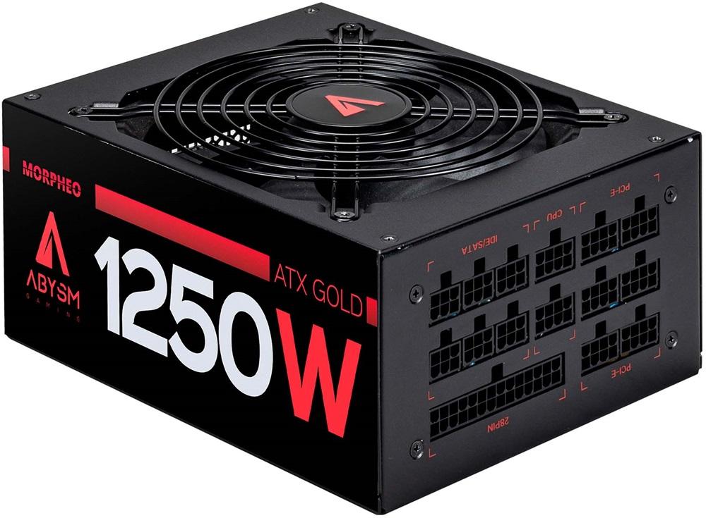 Fonte de Alimentação Morpheo ATX 1250W Full Modular (Preto) - ABYSM