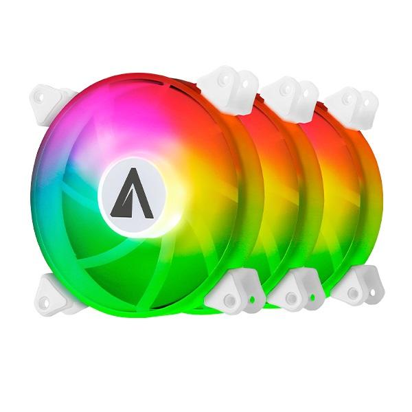 Pack 3x Air Cooler CPU Arclight ARGB 120mm (Branco) - ABYSM