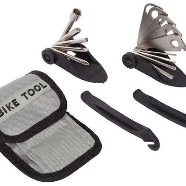 Kit de Ferramentas p/ Bicicleta com Bolsa Cintura (15 Peças) - VELLEMAN