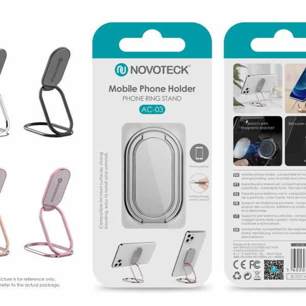 Suporte Telemóvel Em Formato De Pop Socket AC-03