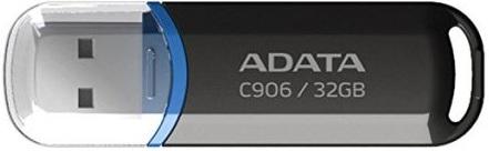 Pen Drive 32GB C906 Compact USB 2.0 (Preto) - ADATA