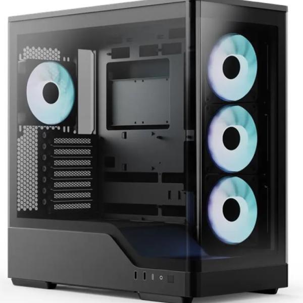 Caixa ATX P500A Glass (Preto) - AEROCOOL