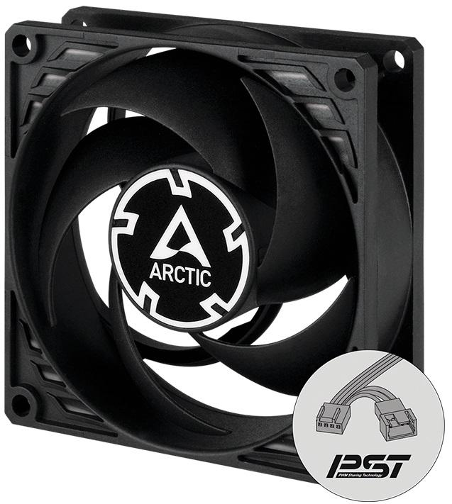 Ventoinha 80mm P8 PWM PST 3000RPM 4 Pinos PWM - ARCTIC