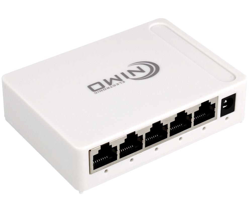 Switch Gigabit 5P 100/1000Mbps - NIMO