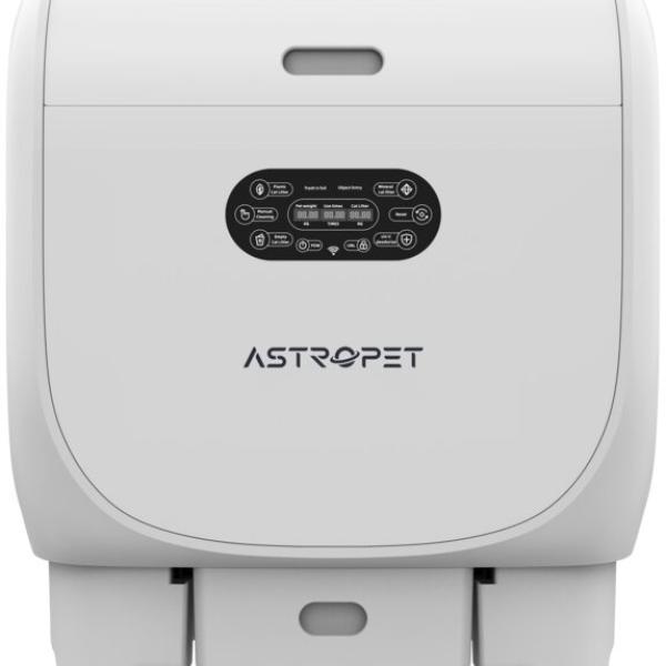Caixa de Areia Inteligente Jupiter Pro p/ Gatos (Branco) - ASTROPET