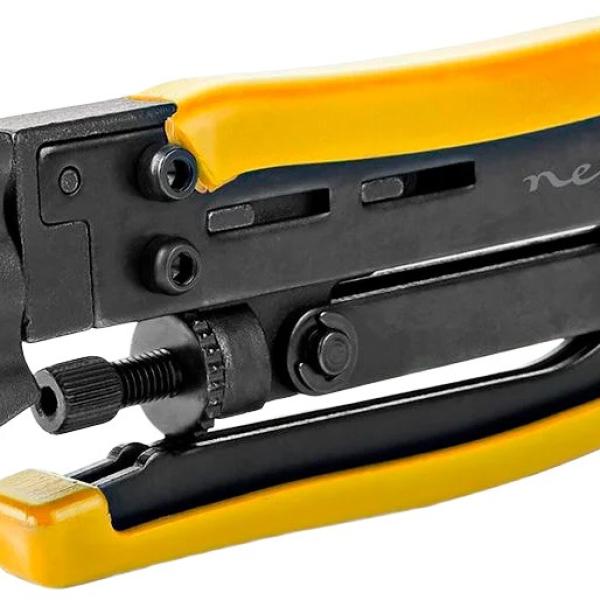 Alicate Cravar Fichas F de Compressão RG58, RG59, RG6, RG7, RG11 - NEDIS