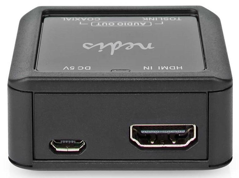 Conversor HDMI - TosLink Fêmea + Coaxial - NEDIS
