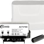 Amplificador de Mastro 2 Entradas / 1 Saída UHF c/ Filtro 5G LTE - NIMO
