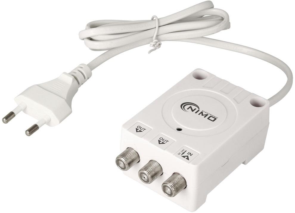 Fonte de Alimentação 24V p/ Amplificador de Mastro 2 Saídas - NIMO