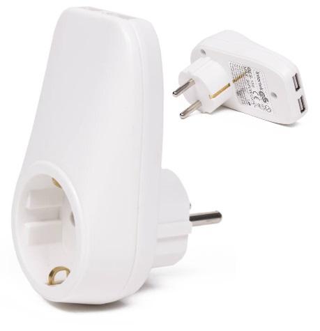 Tomada c/ 2 Saídas USB 2,1A