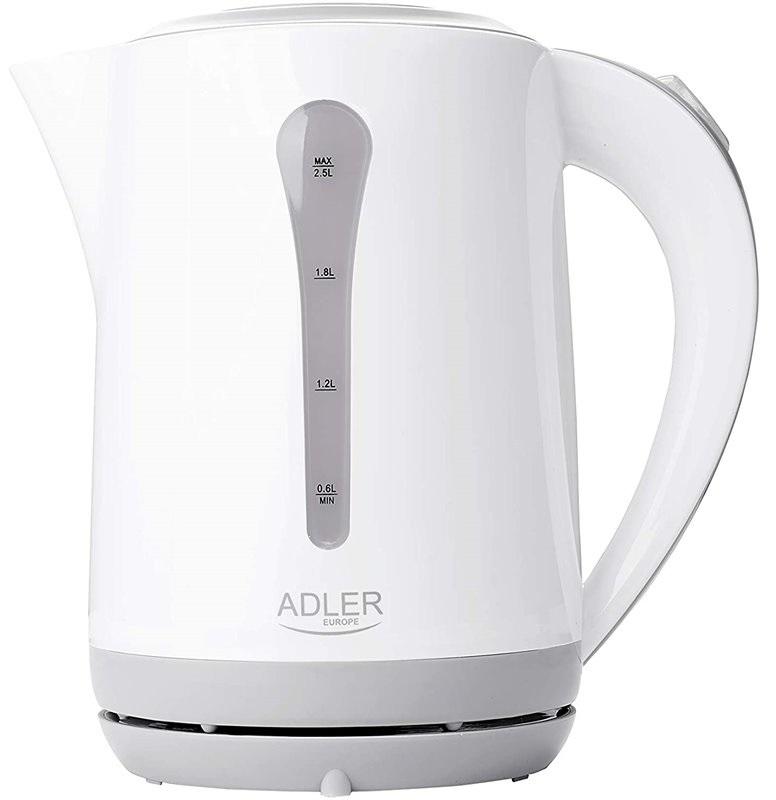 Chaleira Elétrica 2200W 2,5L (Branco) - ADLER
