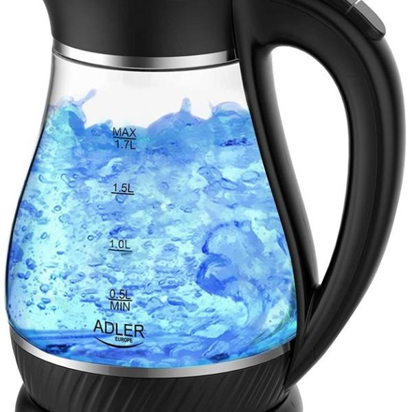 Chaleira Elétrica 2200W 1,7L (Preto) - ADLER