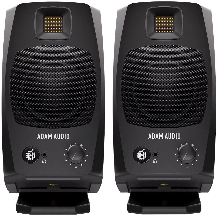 Colunas Monitor Amplificada D3V 2x 100W (Preto) - ADAM